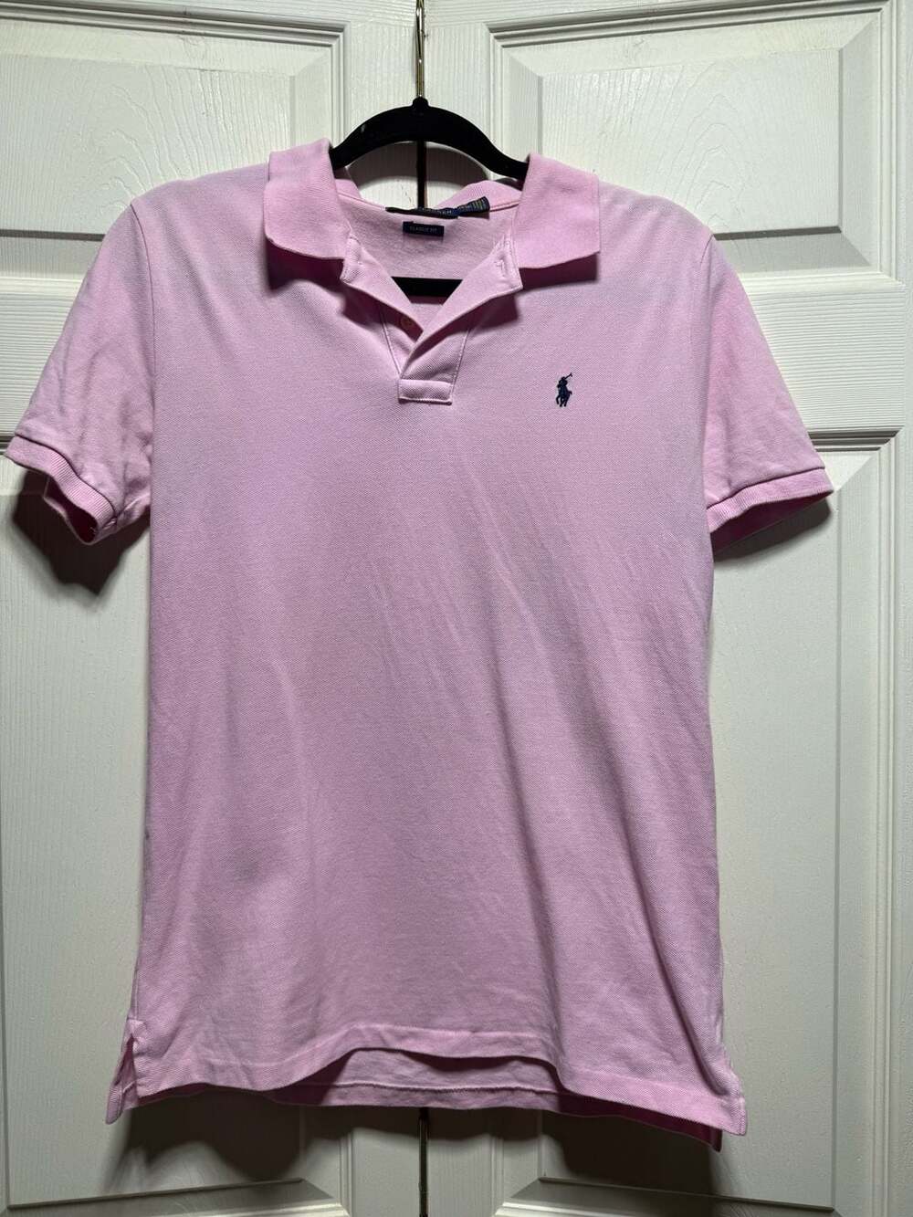 Polo Ralph Lauren Classic Fit Pink Polo preppy Shirt Size youth L (14-16)